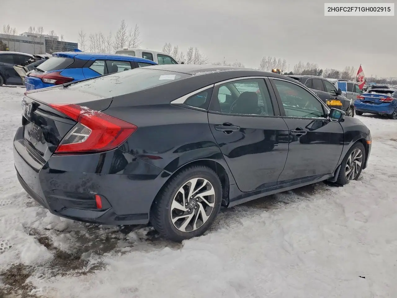 2HGFC2F71GH002915 2016 Honda Civic Ex