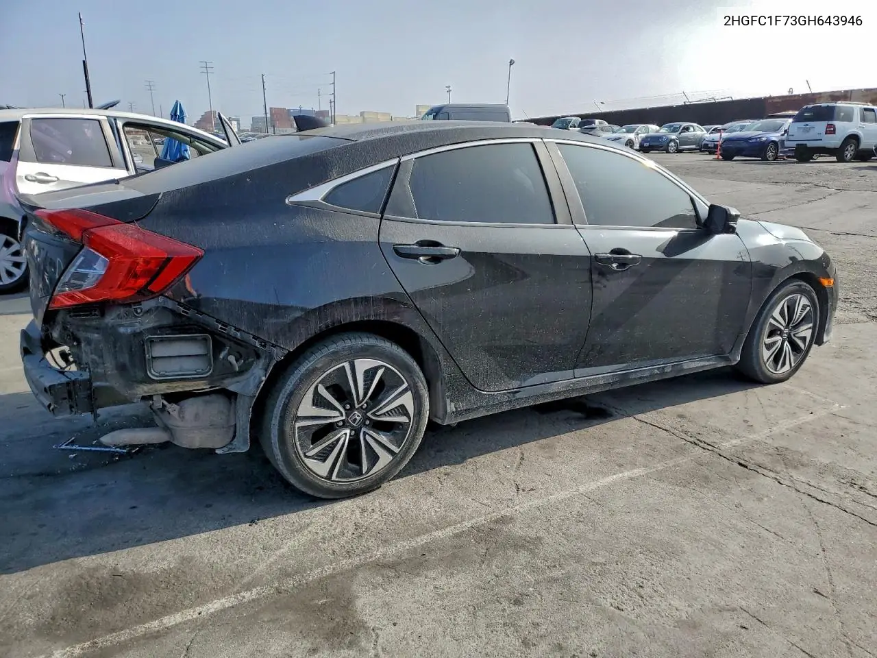 2HGFC1F73GH643946 2016 Honda Civic Exl