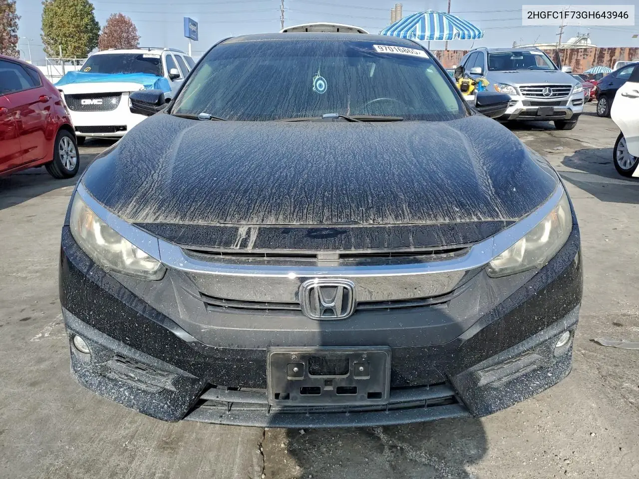 2HGFC1F73GH643946 2016 Honda Civic Exl