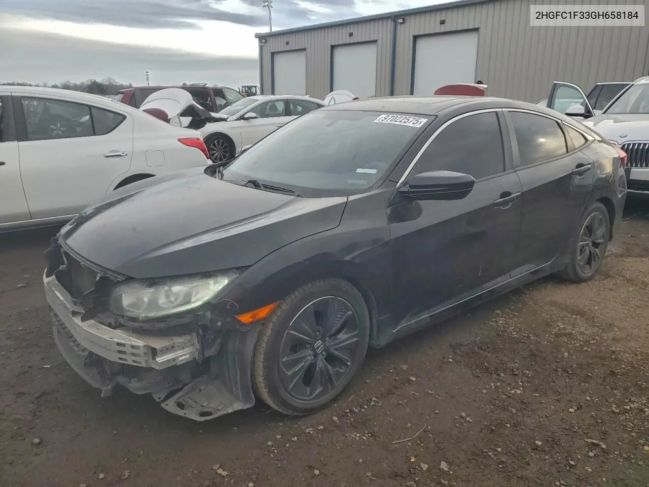 2HGFC1F33GH658184 2016 Honda Civic Ex