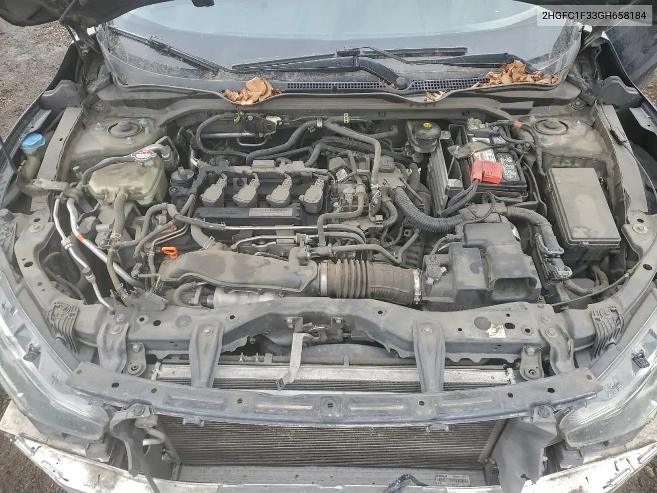 2HGFC1F33GH658184 2016 Honda Civic Ex