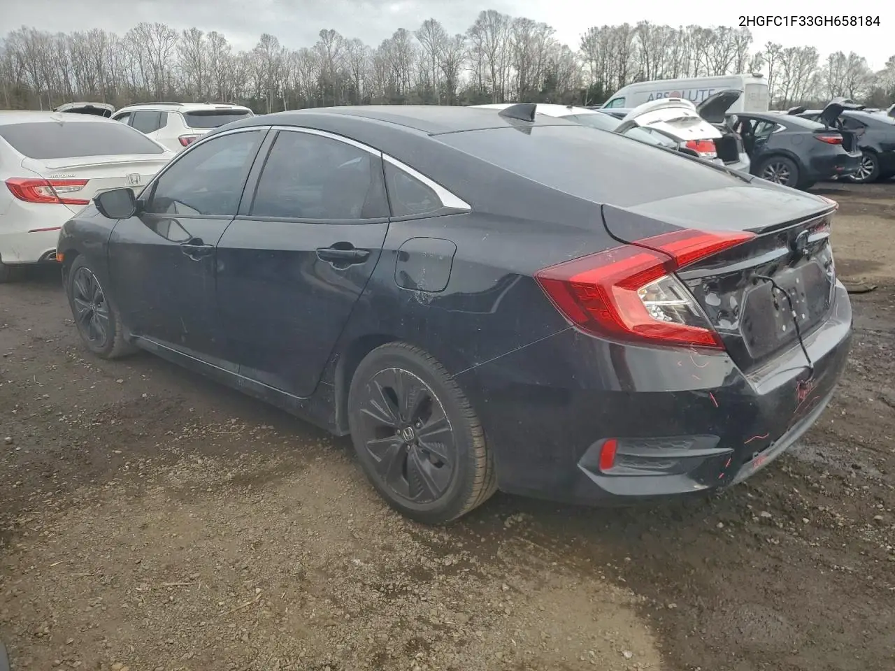 2HGFC1F33GH658184 2016 Honda Civic Ex