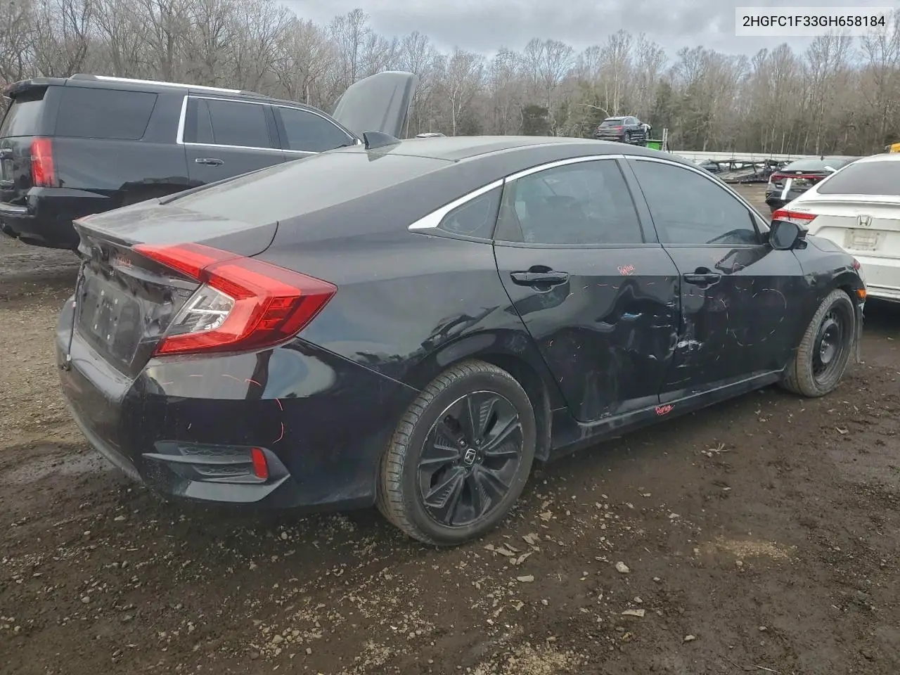 2HGFC1F33GH658184 2016 Honda Civic Ex