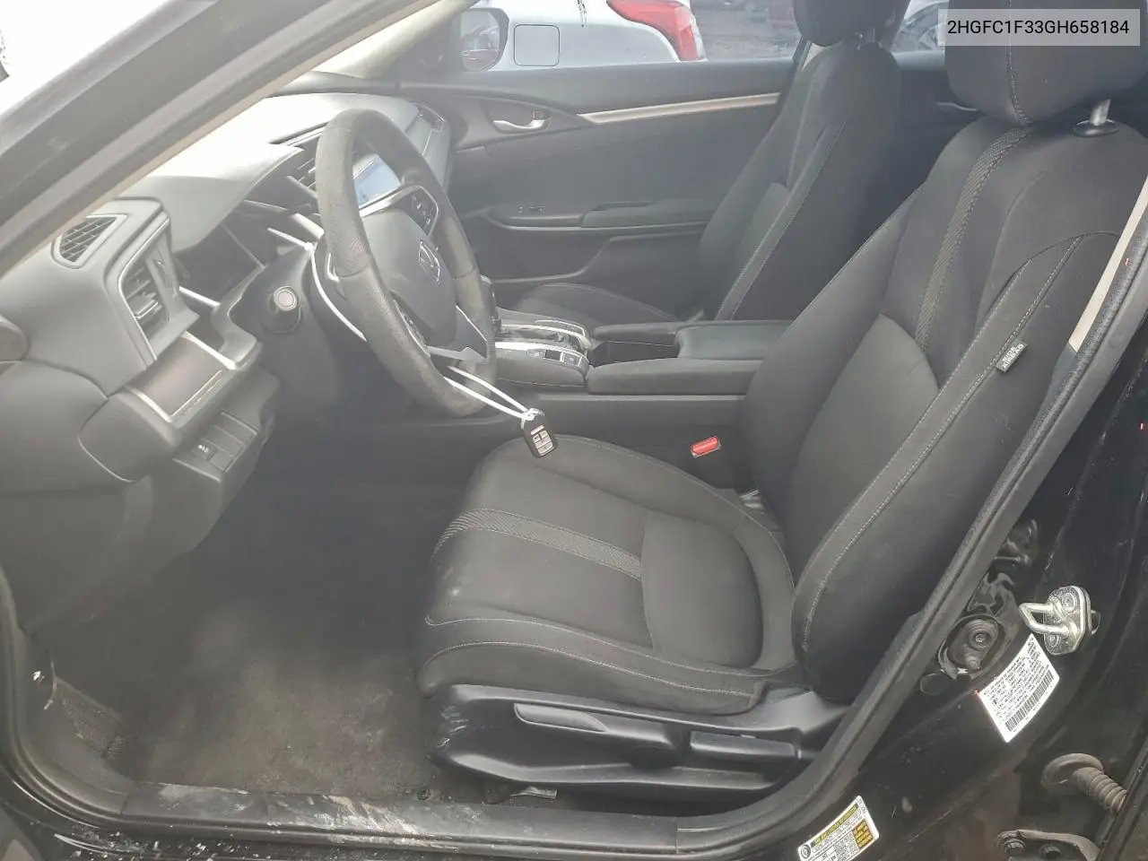 2HGFC1F33GH658184 2016 Honda Civic Ex
