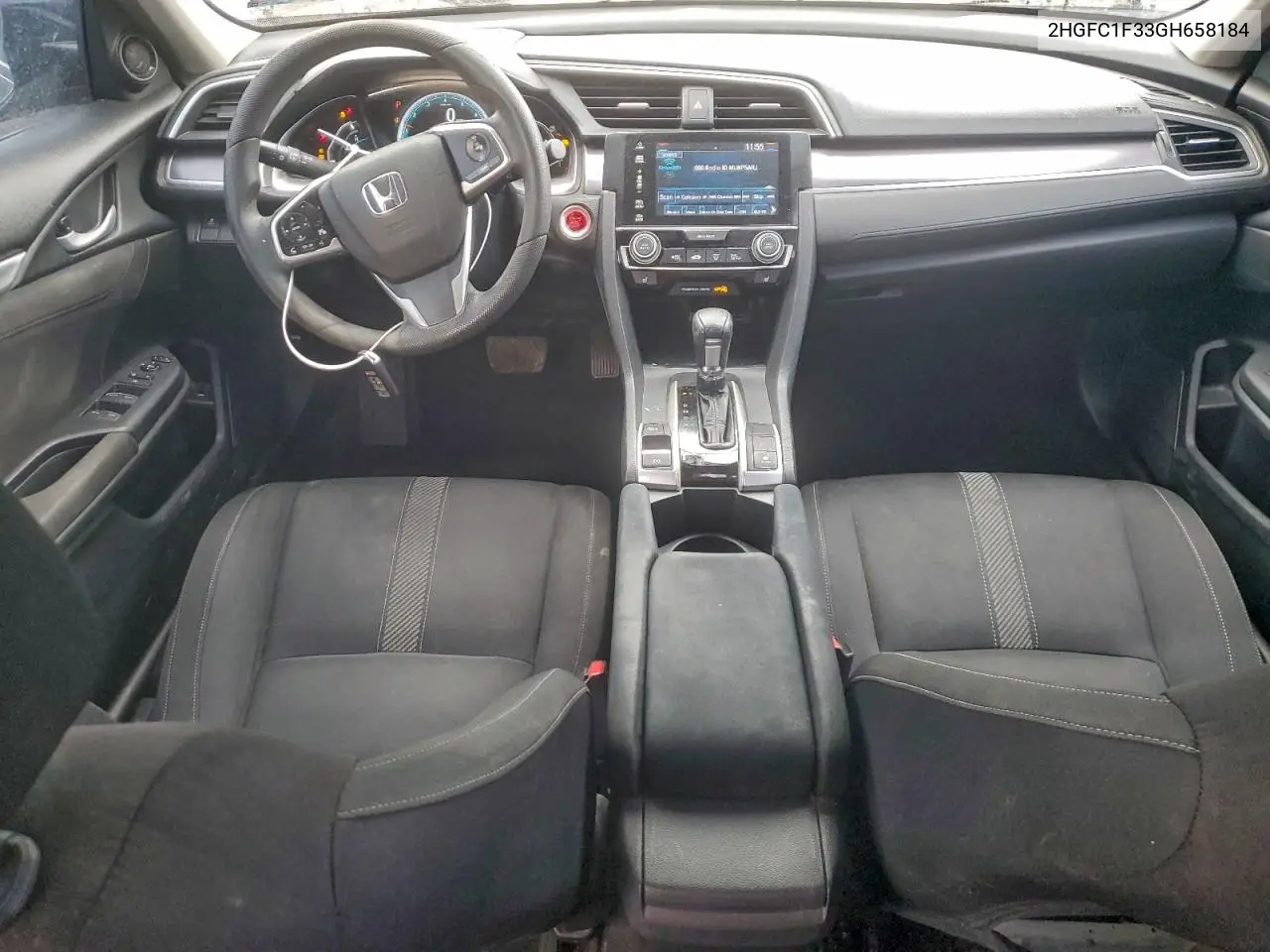 2HGFC1F33GH658184 2016 Honda Civic Ex