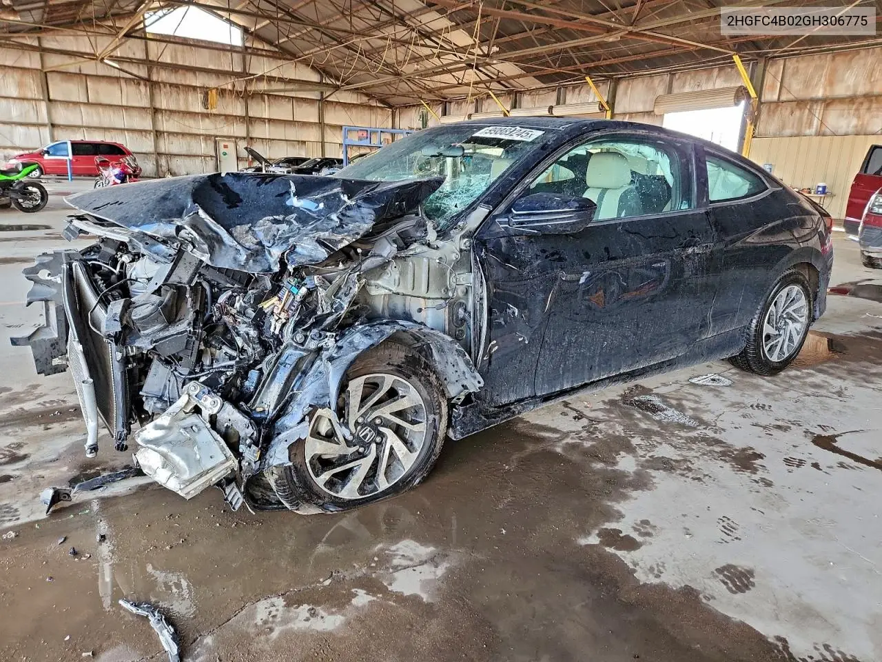 2HGFC4B02GH306775 2016 Honda Civic Lx