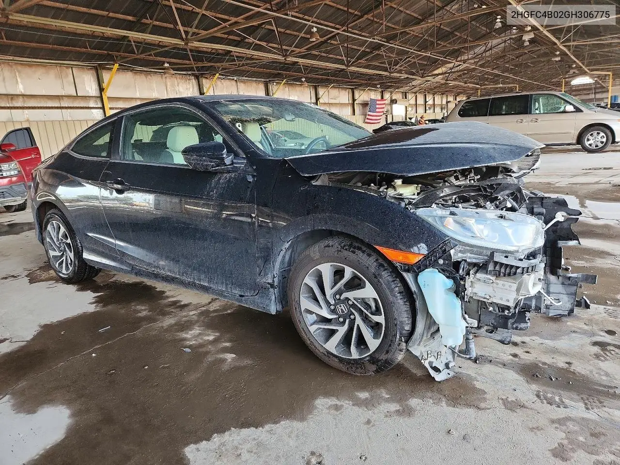 2HGFC4B02GH306775 2016 Honda Civic Lx