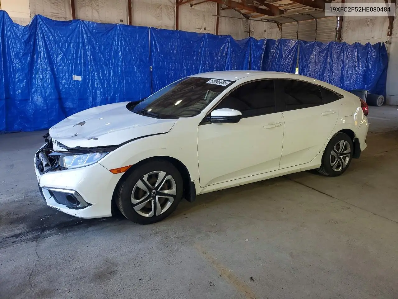 19XFC2F52HE080484 2017 Honda Civic Lx
