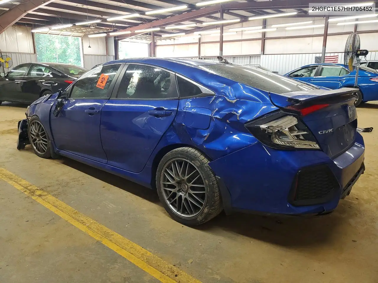 2HGFC1E57HH706452 2017 Honda Civic Si