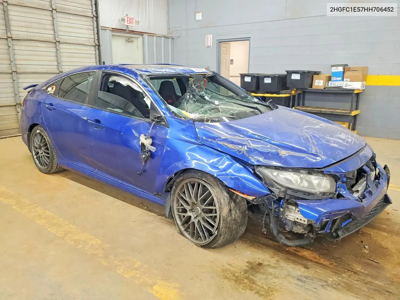 2HGFC1E57HH706452 2017 Honda Civic Si