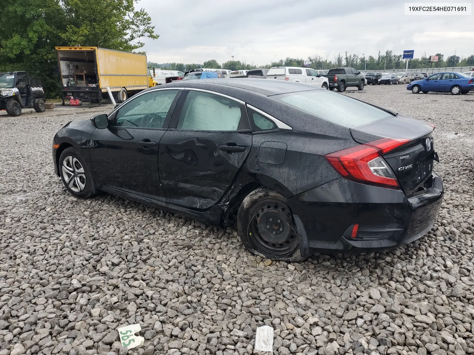 2017 Honda Civic Lx VIN: 19XFC2E54HE071691 Lot: 68035394