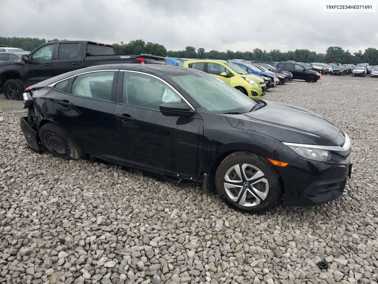 2017 Honda Civic Lx VIN: 19XFC2E54HE071691 Lot: 68035394