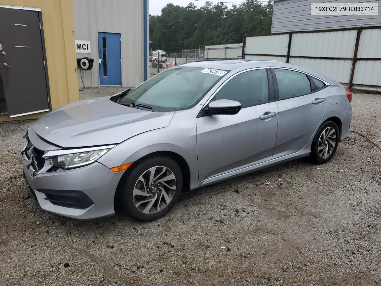 19XFC2F79HE033714 2017 Honda Civic Ex