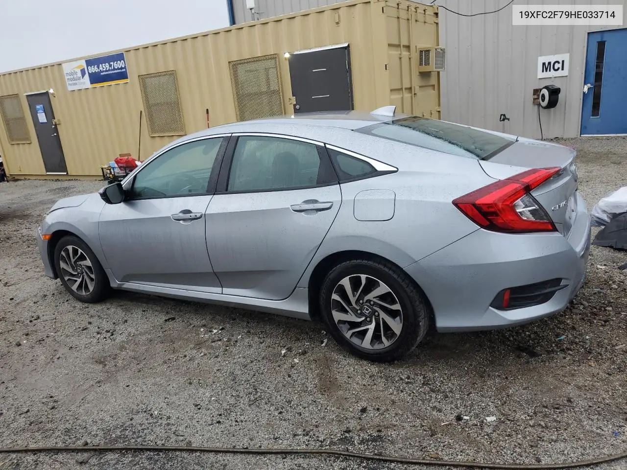 19XFC2F79HE033714 2017 Honda Civic Ex