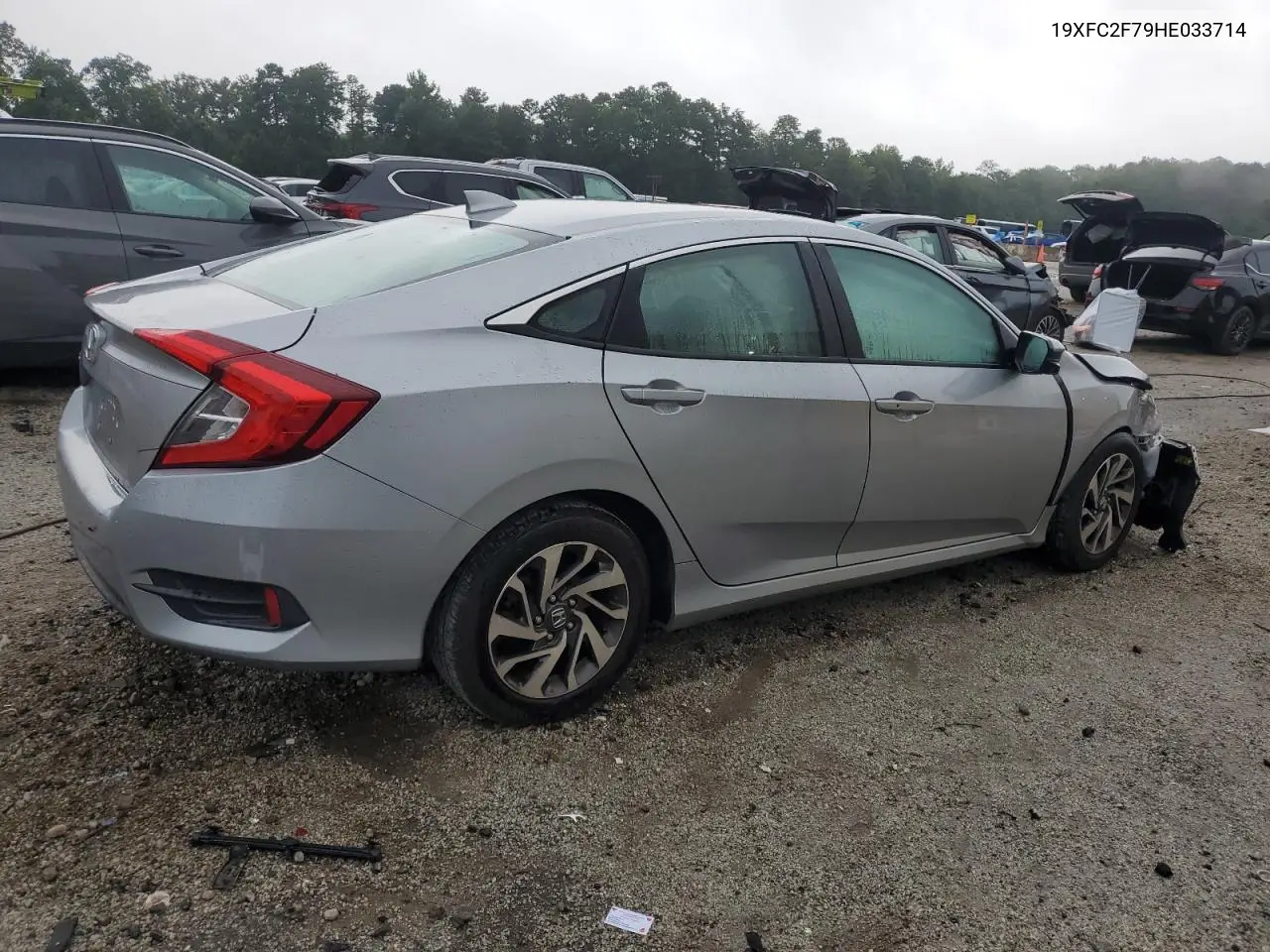 19XFC2F79HE033714 2017 Honda Civic Ex