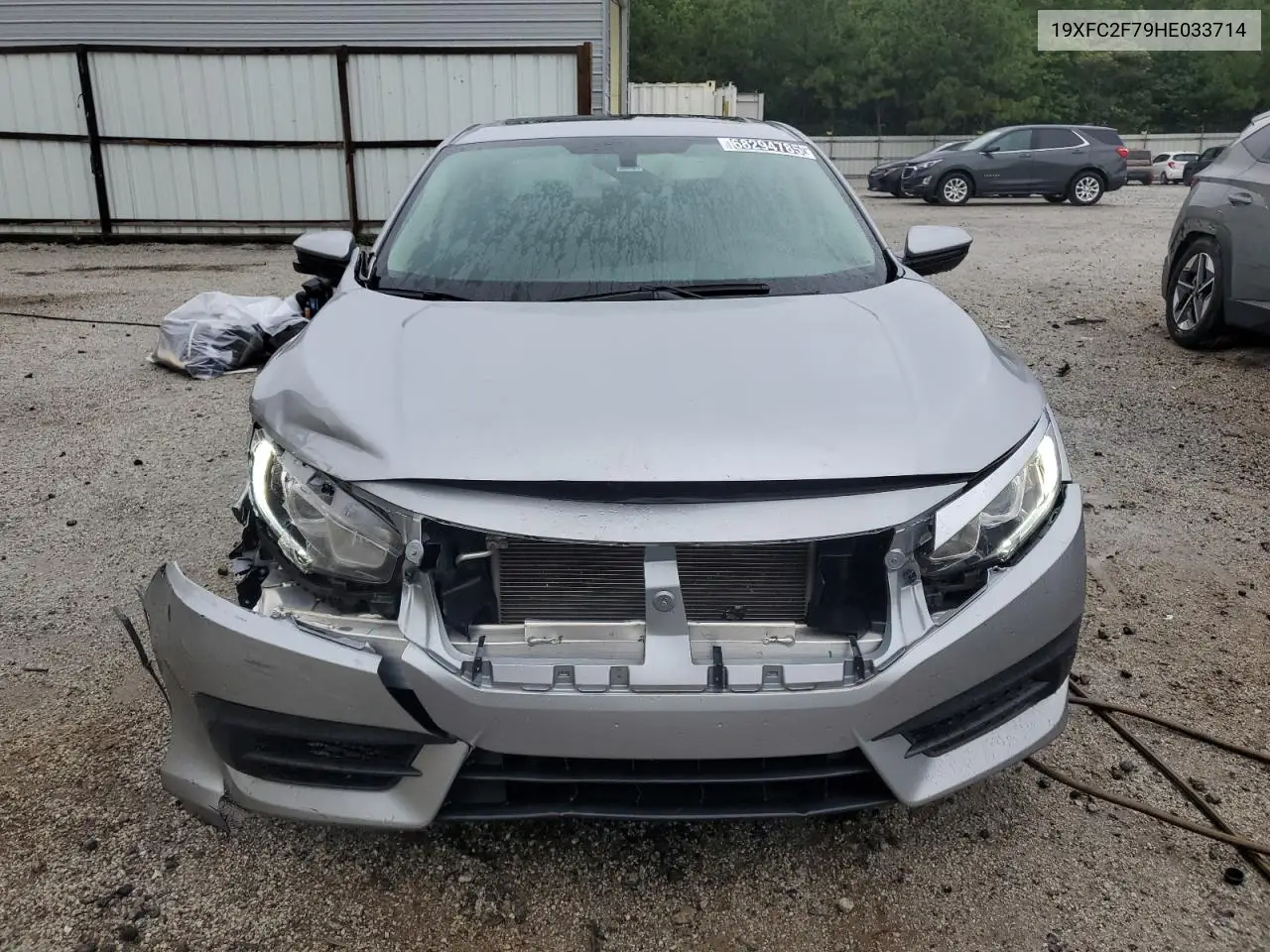 19XFC2F79HE033714 2017 Honda Civic Ex