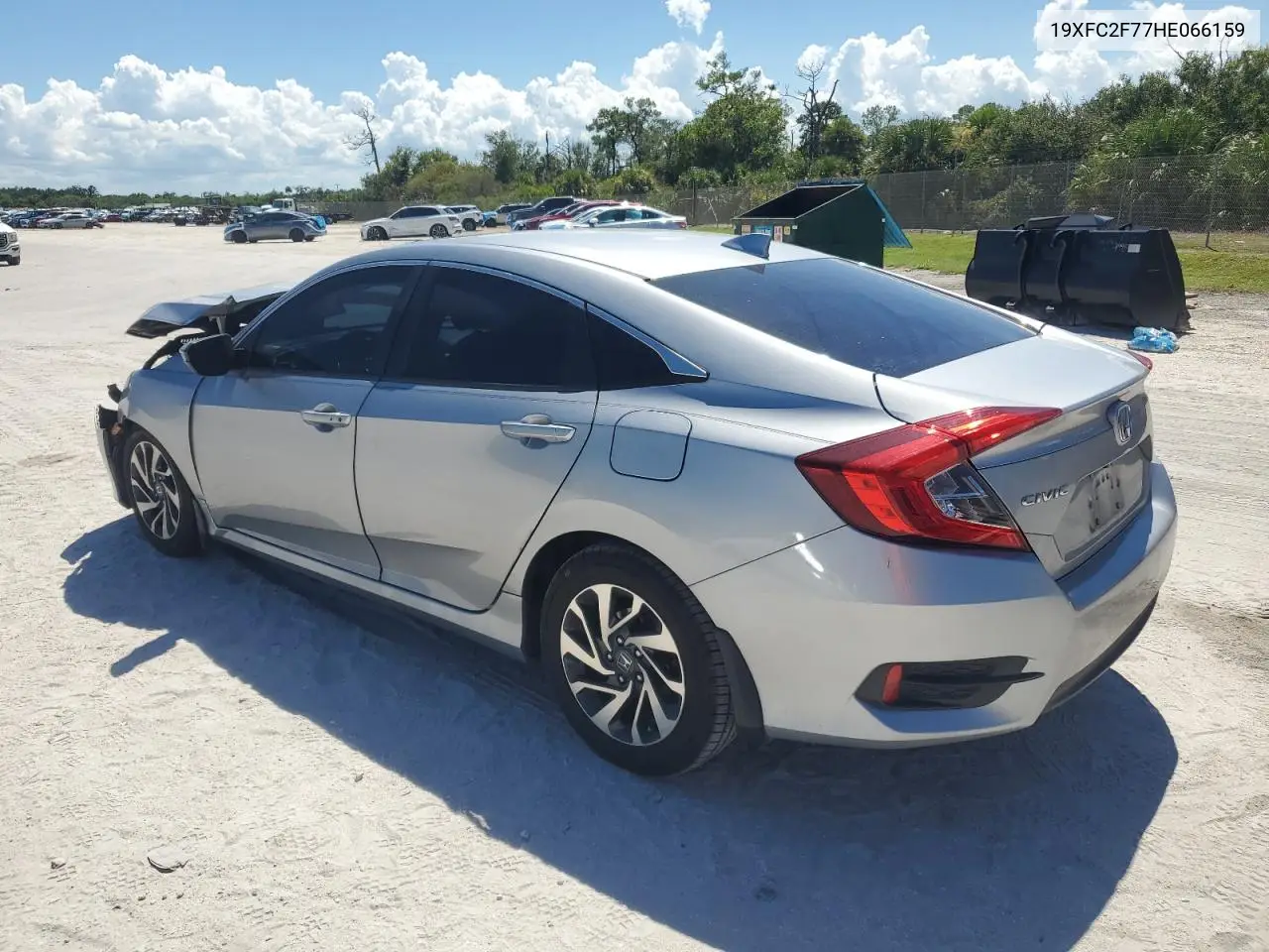 19XFC2F77HE066159 2017 Honda Civic Ex