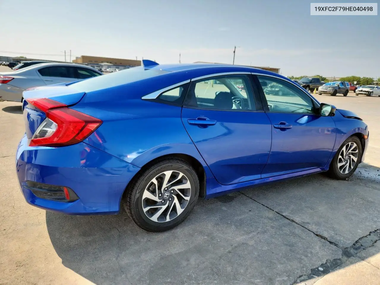 19XFC2F79HE040498 2017 Honda Civic Ex