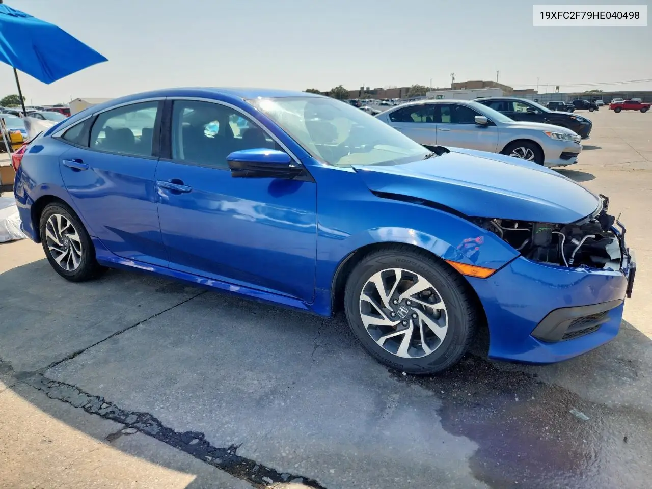 19XFC2F79HE040498 2017 Honda Civic Ex