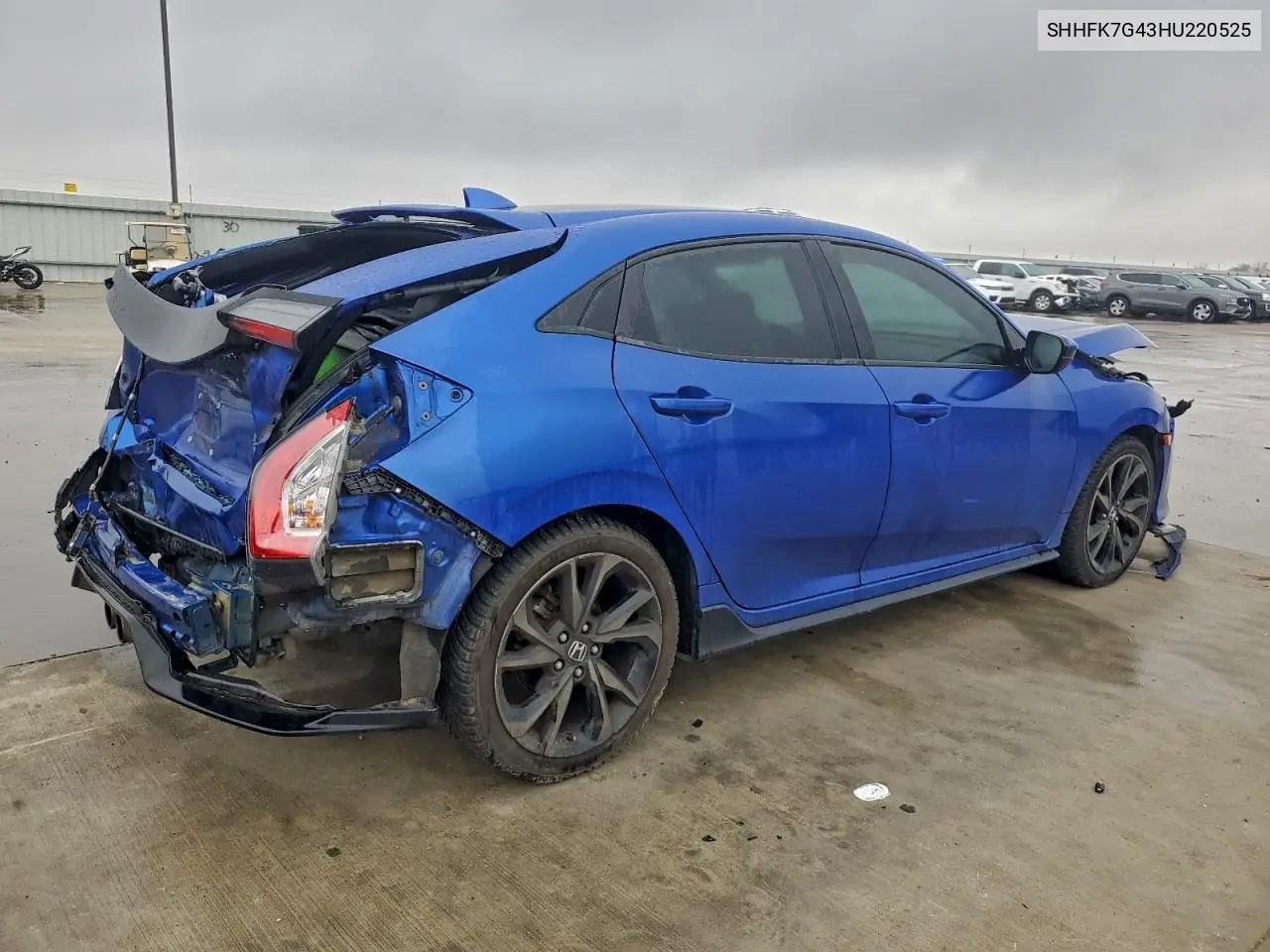 SHHFK7G43HU220525 2017 Honda Civic Sport