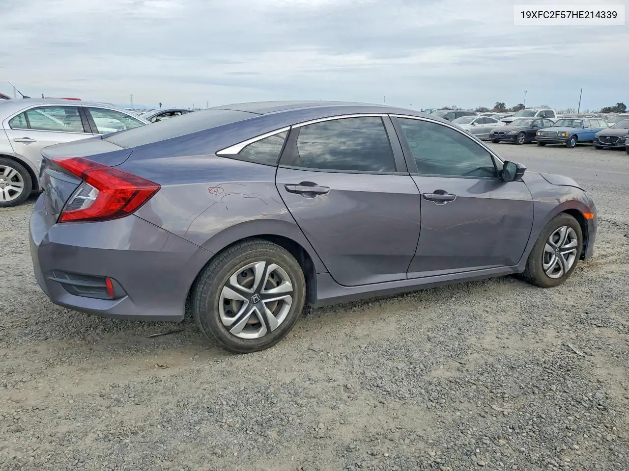 19XFC2F57HE214339 2017 Honda Civic Lx