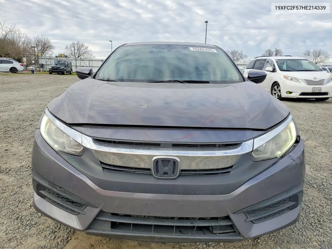19XFC2F57HE214339 2017 Honda Civic Lx