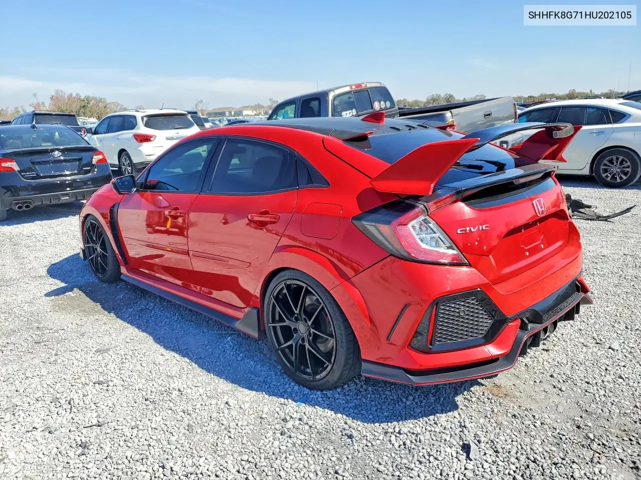 SHHFK8G71HU202105 2017 Honda Civic Type-R Touring