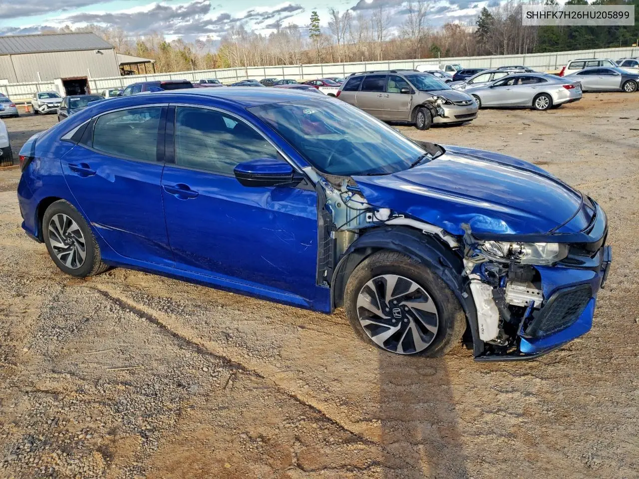 SHHFK7H26HU205899 2017 Honda Civic Lx