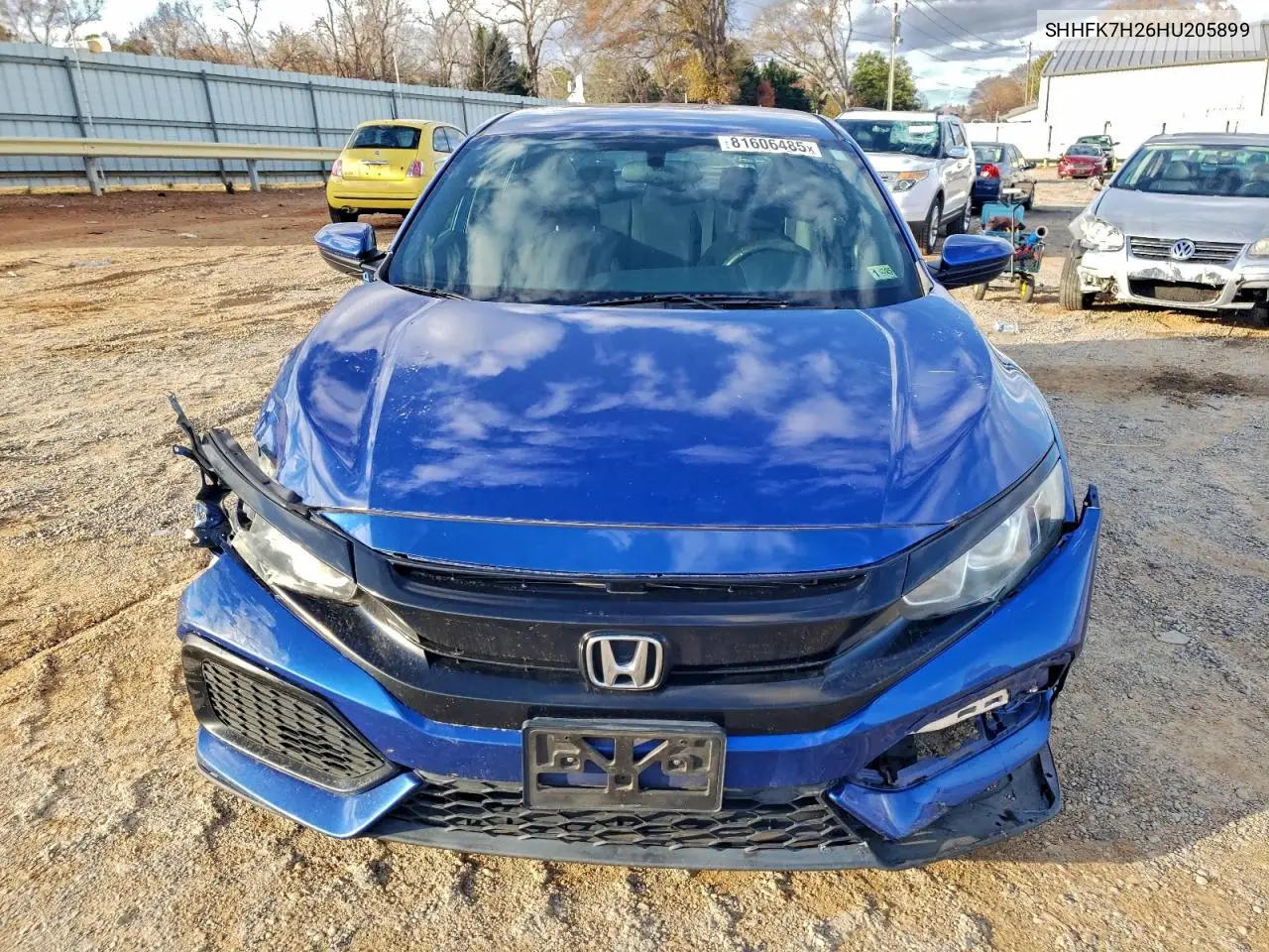 SHHFK7H26HU205899 2017 Honda Civic Lx