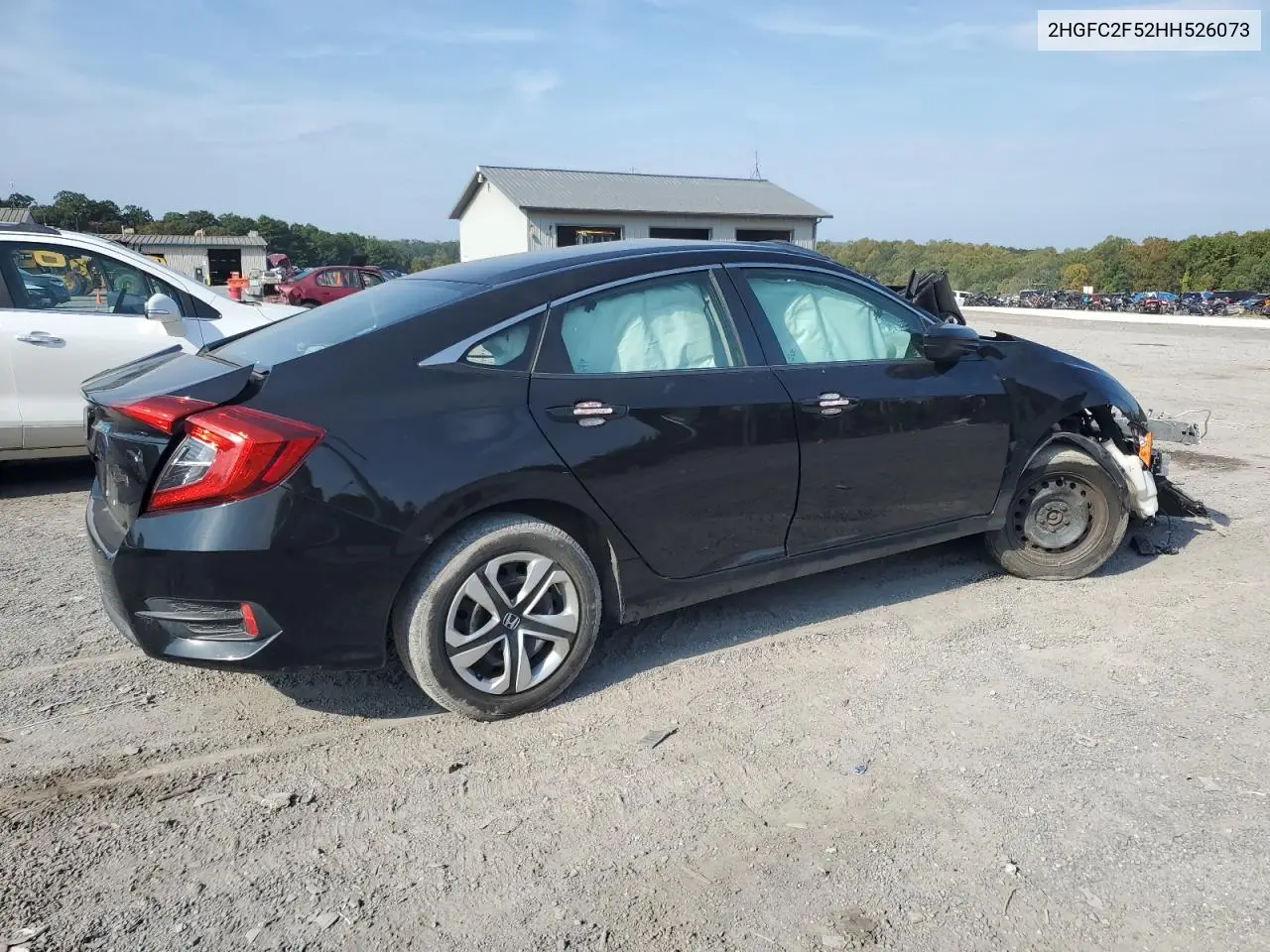 2HGFC2F52HH526073 2017 Honda Civic Lx