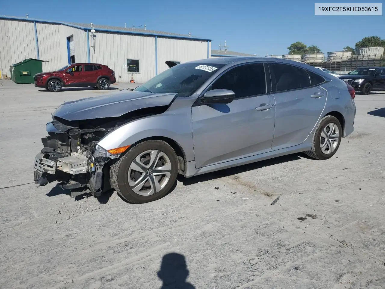 19XFC2F5XHE053615 2017 Honda Civic Lx