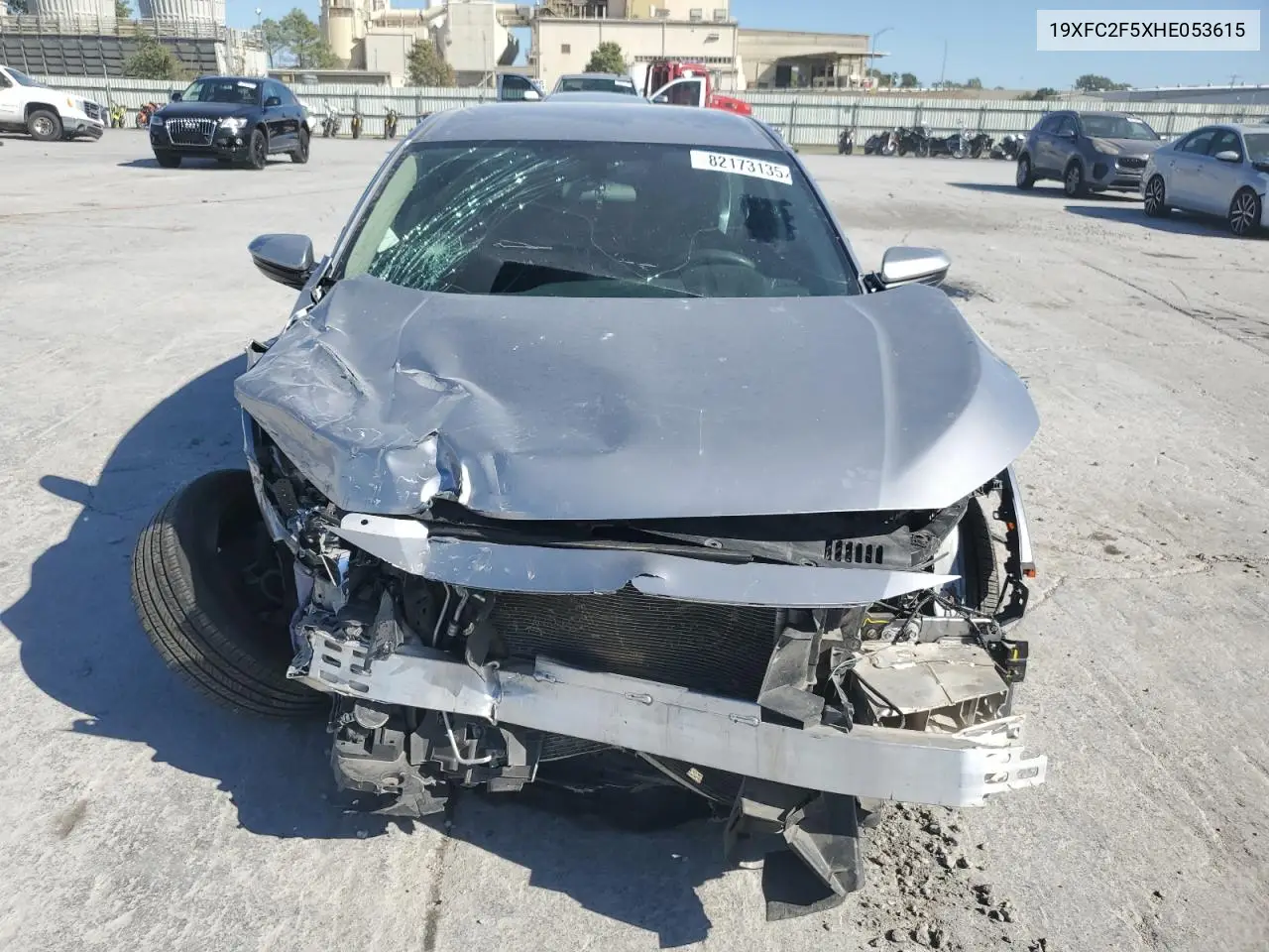 19XFC2F5XHE053615 2017 Honda Civic Lx