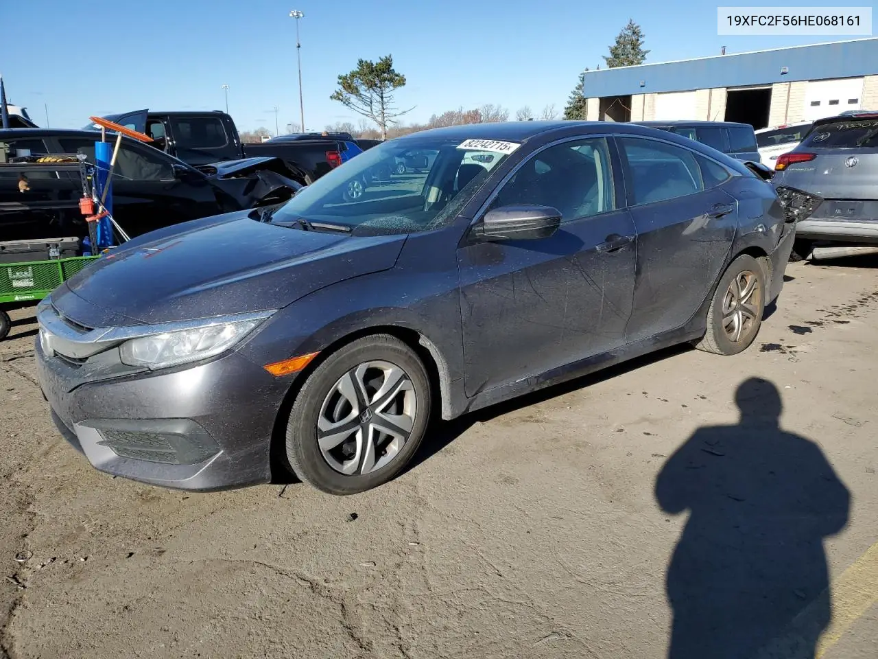 19XFC2F56HE068161 2017 Honda Civic Lx