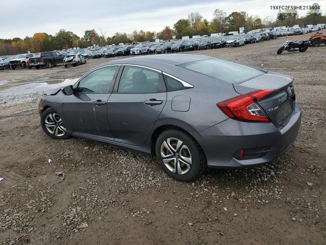 19XFC2F59HE213404 2017 Honda Civic Lx