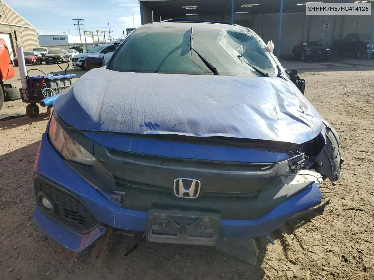 SHHFK7H57HU414126 2017 Honda Civic Ex