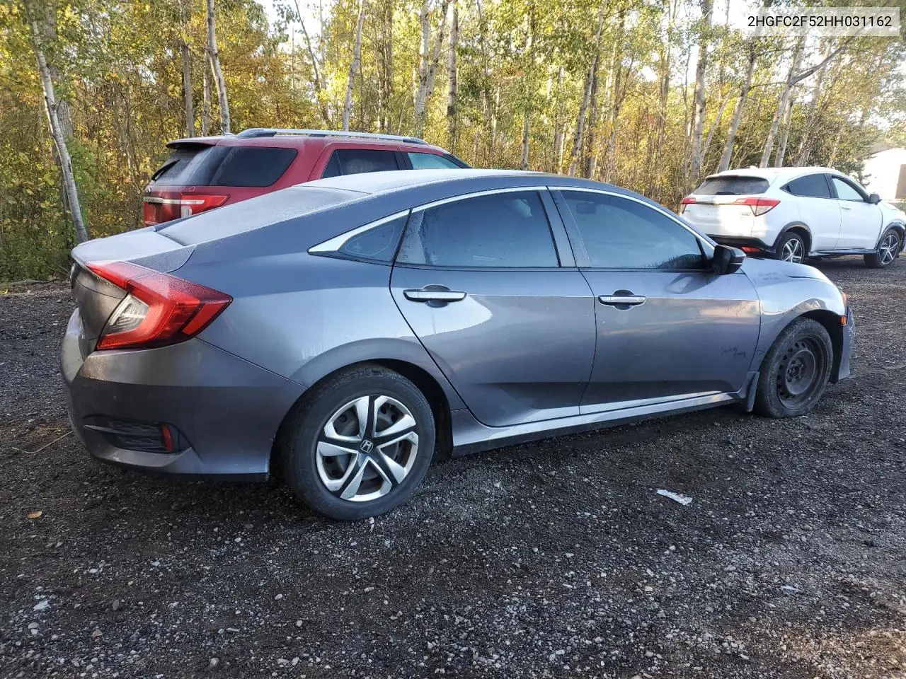 2HGFC2F52HH031162 2017 Honda Civic Lx