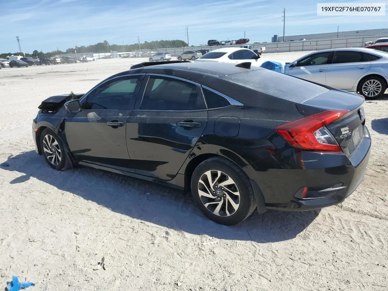 19XFC2F76HE070767 2017 Honda Civic Ex