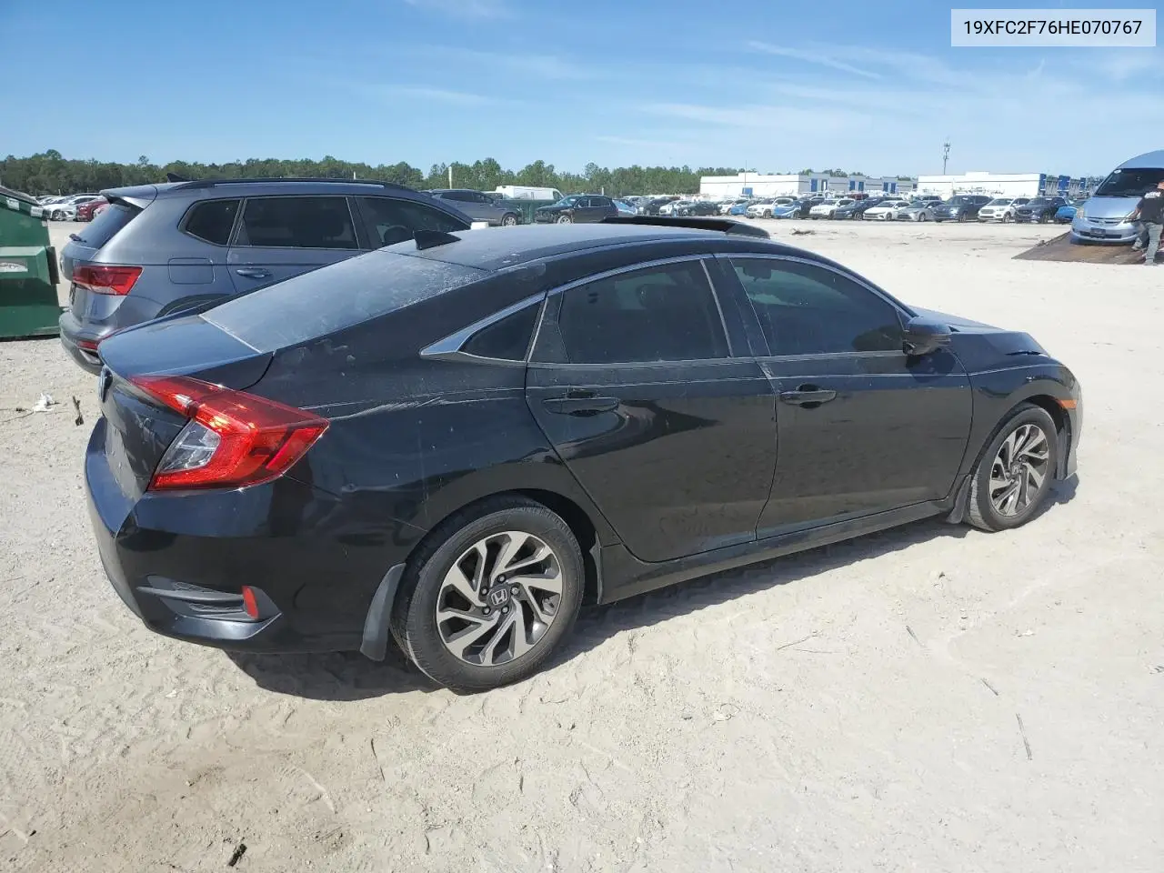 19XFC2F76HE070767 2017 Honda Civic Ex