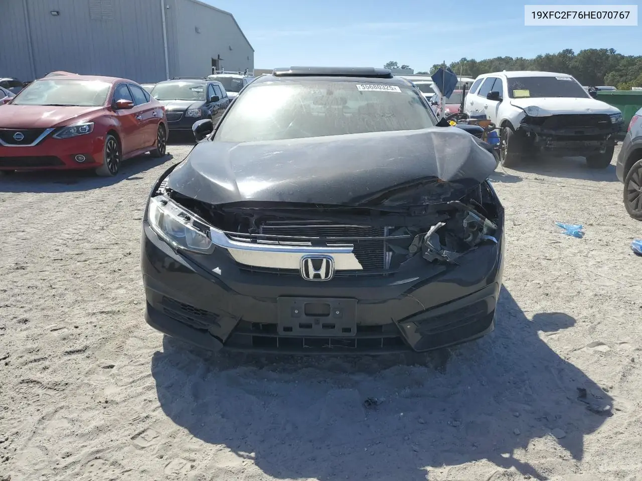19XFC2F76HE070767 2017 Honda Civic Ex