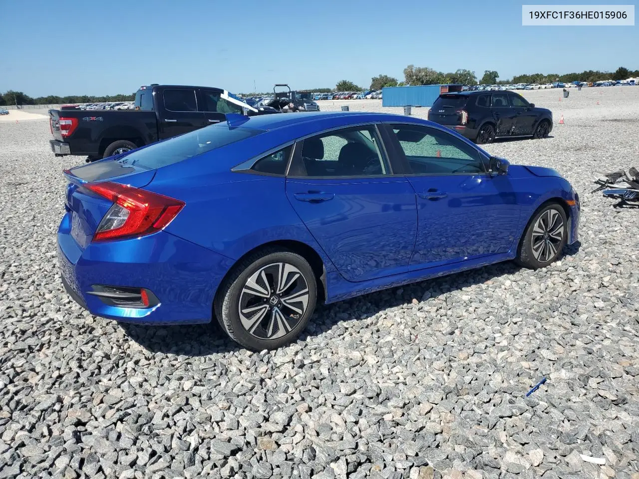 19XFC1F36HE015906 2017 Honda Civic Ex