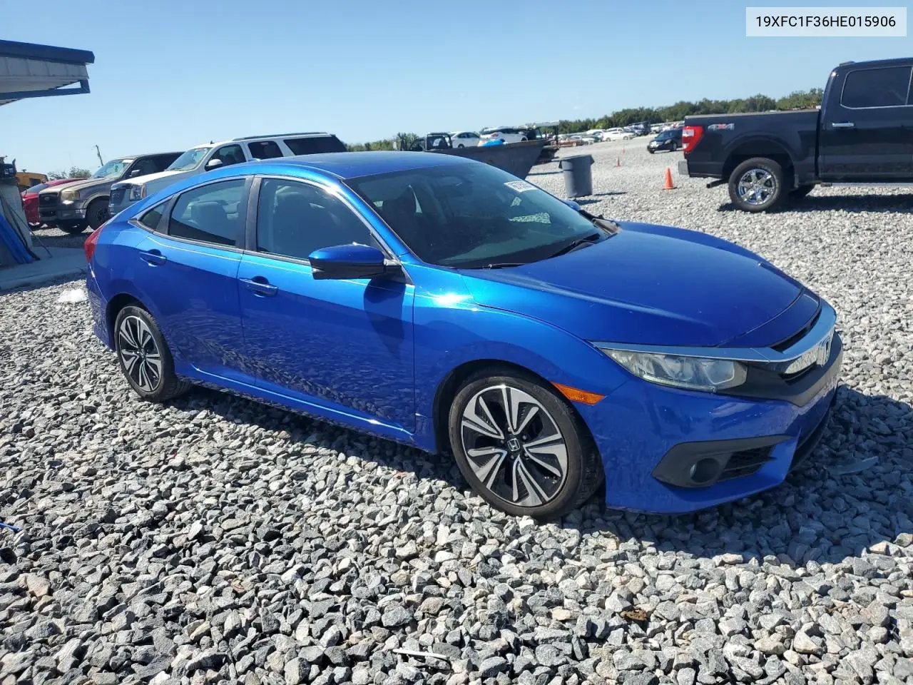 19XFC1F36HE015906 2017 Honda Civic Ex