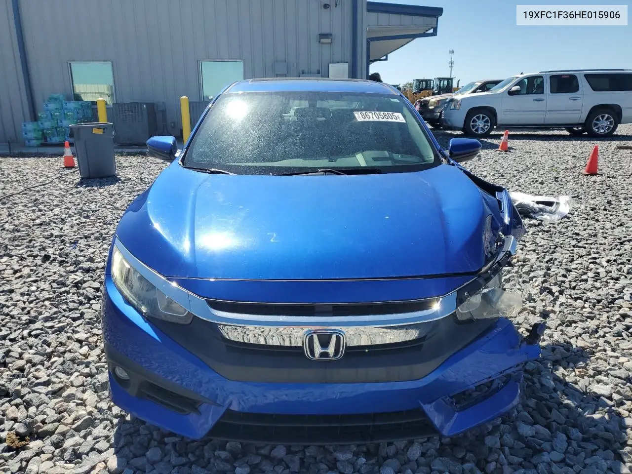 19XFC1F36HE015906 2017 Honda Civic Ex