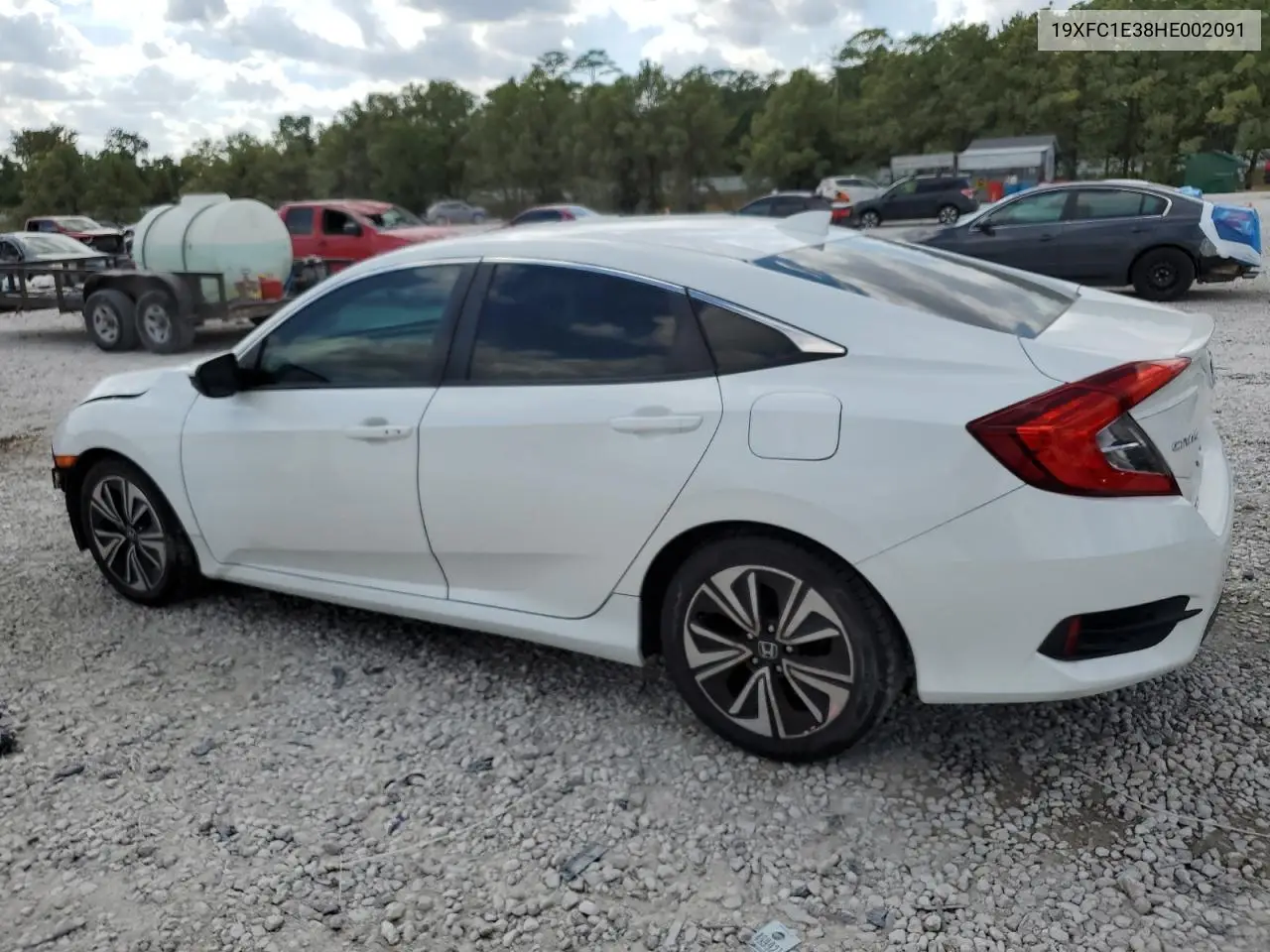 19XFC1E38HE002091 2017 Honda Civic Ex