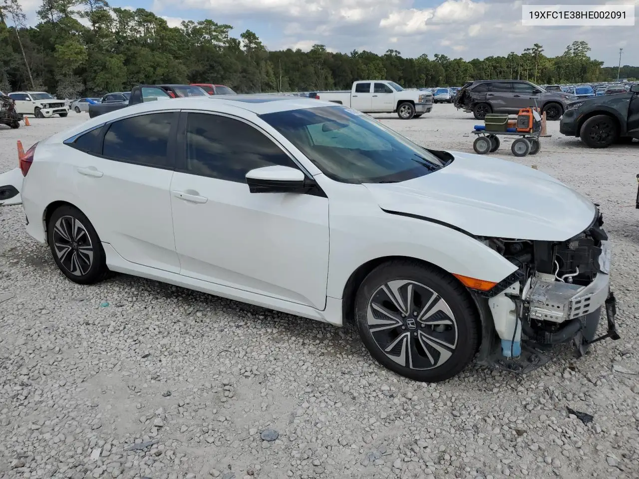 19XFC1E38HE002091 2017 Honda Civic Ex