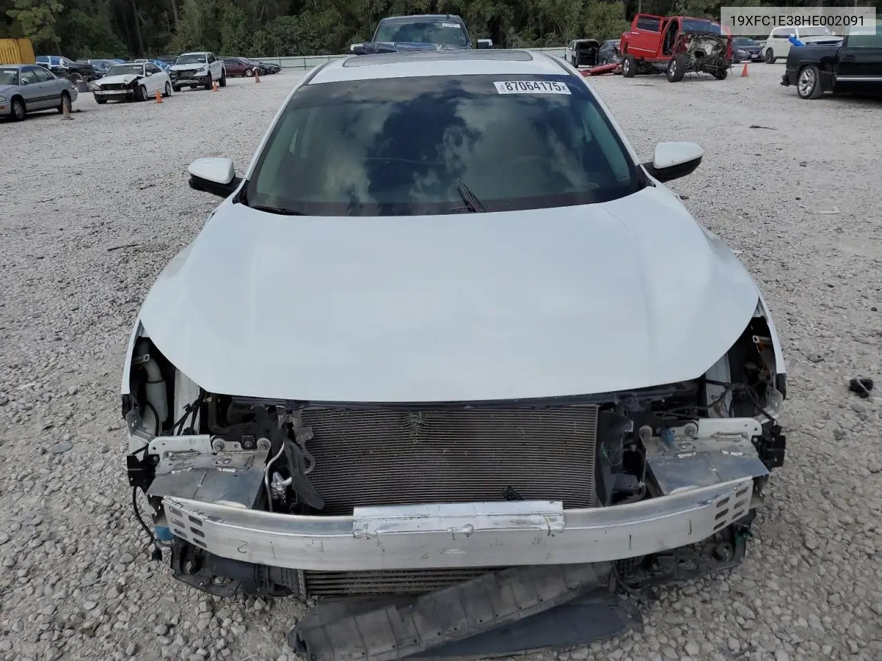 19XFC1E38HE002091 2017 Honda Civic Ex