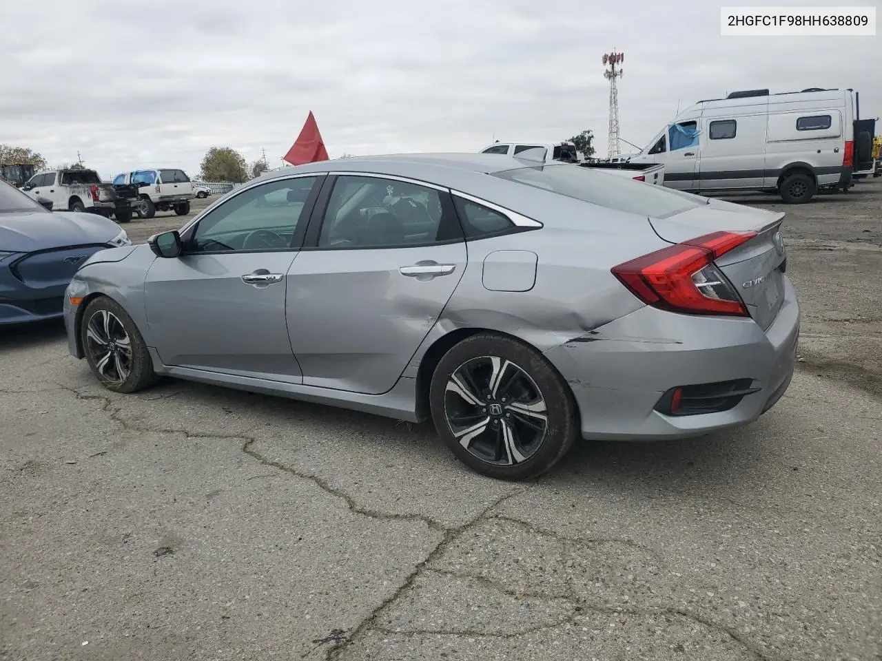 2HGFC1F98HH638809 2017 Honda Civic Touring