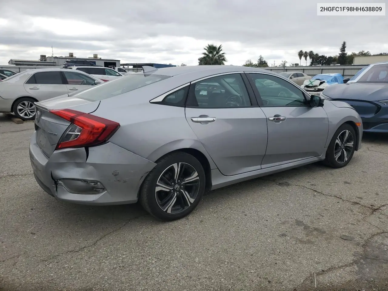 2HGFC1F98HH638809 2017 Honda Civic Touring