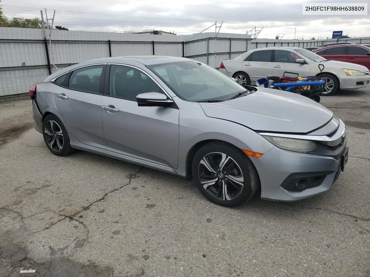 2HGFC1F98HH638809 2017 Honda Civic Touring