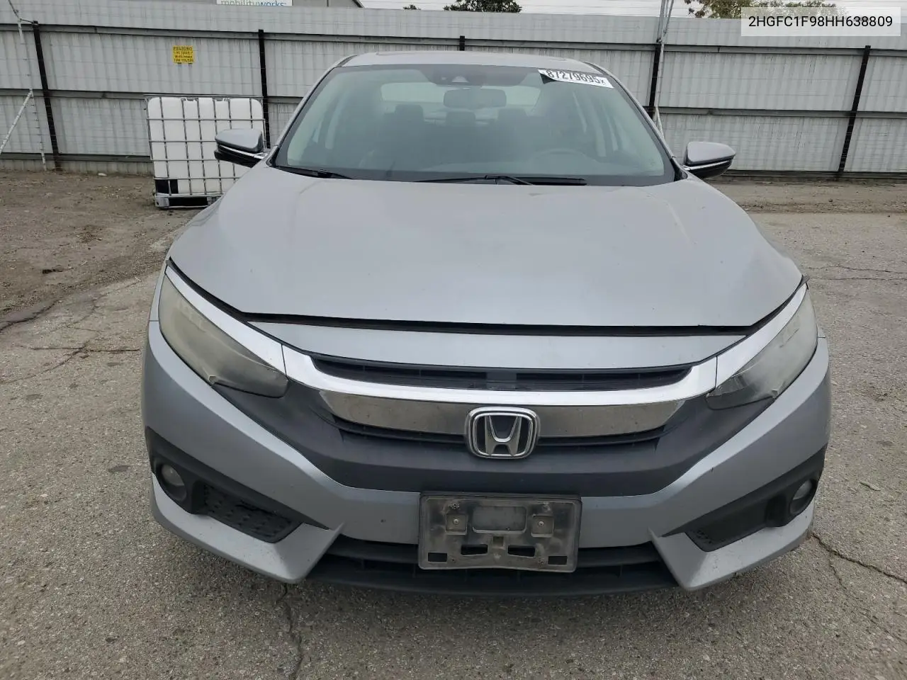 2HGFC1F98HH638809 2017 Honda Civic Touring