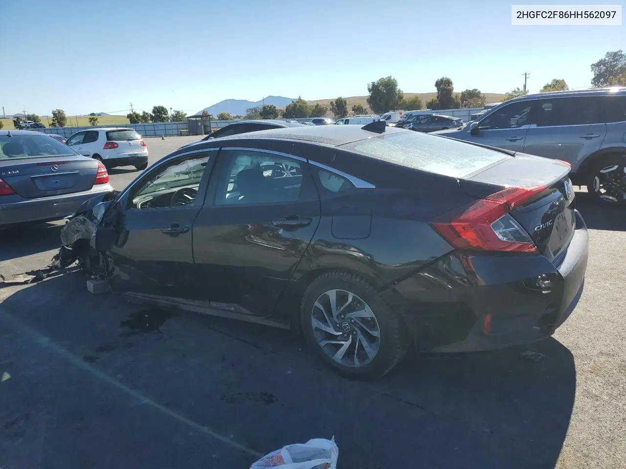 2HGFC2F86HH562097 2017 Honda Civic Ex